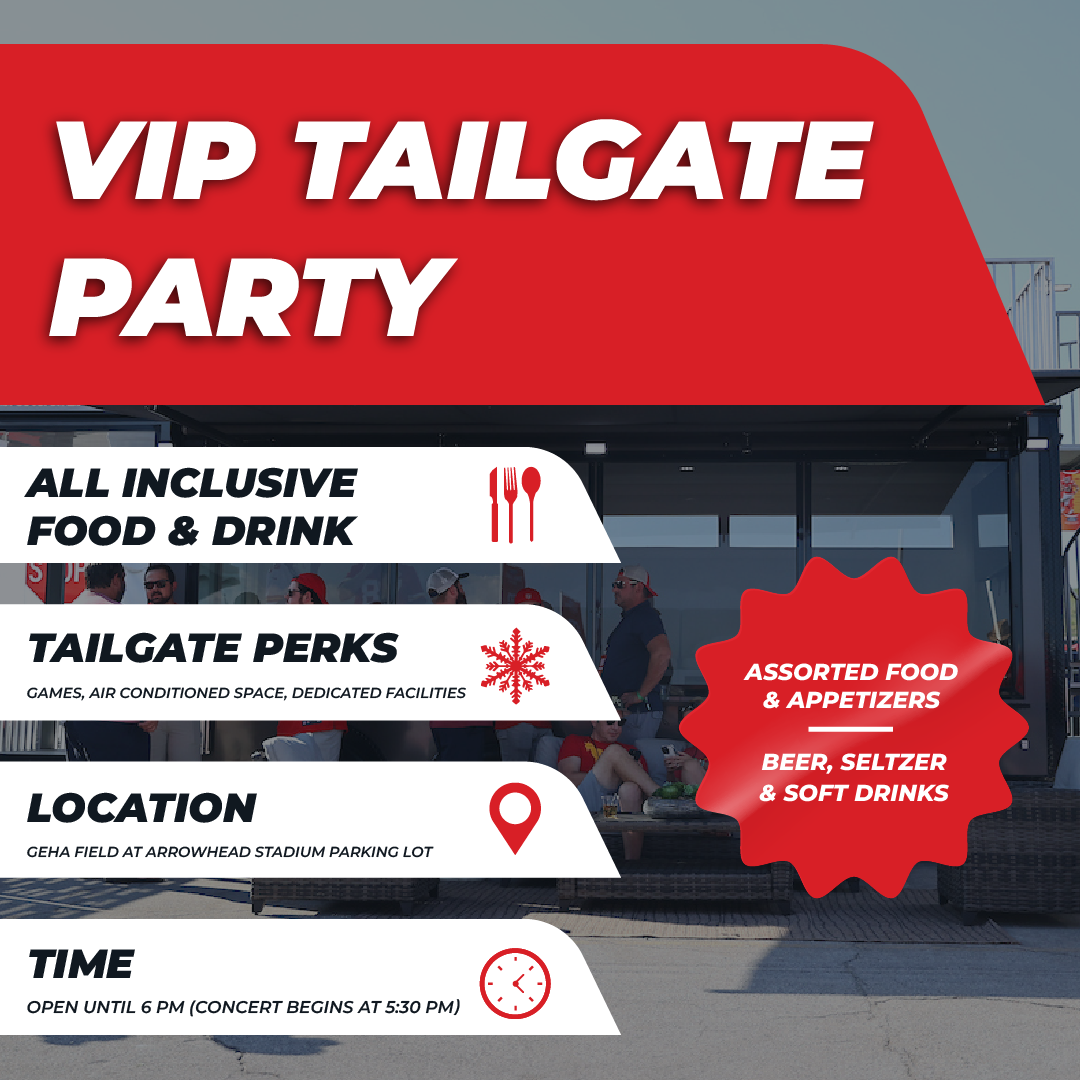 GEHA Field at Arrowhead Stadium Parking Lots Tailgate Wallen Seating Chart